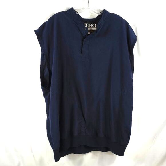 Zero Restriction XL 1/4 Zip Pullover Golf Sleeveless Windbreaker - Picture 1 of 7
